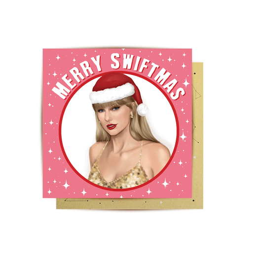 Greeting Christmas cards - Merry Swiftmass Taylor