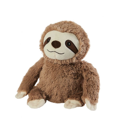 Warmies Large 13" Chocolate Brown Sloth Heat Pack Toy
