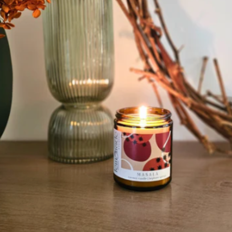 Locally made Hepburn Springs candles