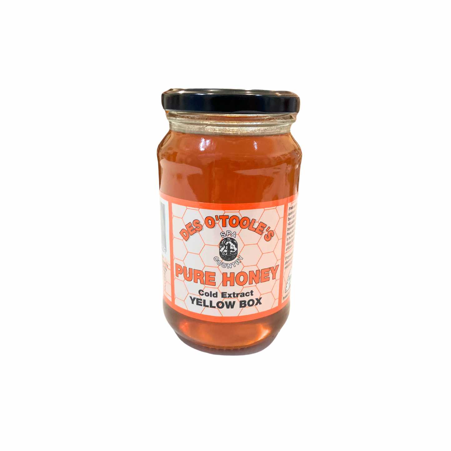 Des O'Toole's Daylesford pure honey, 500g