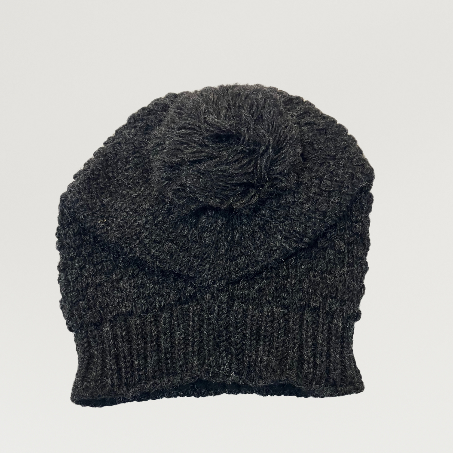 100% Wool Unisex Cali Slouch Beanie Hat Adults & Kids