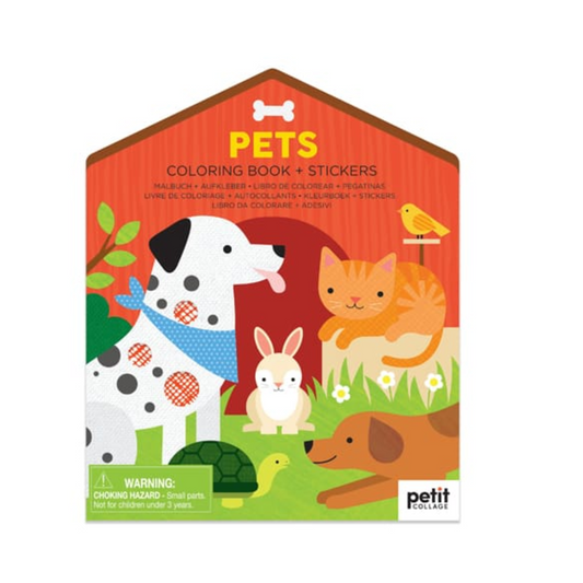 Picture book - Pets Colouring Book & Stickers