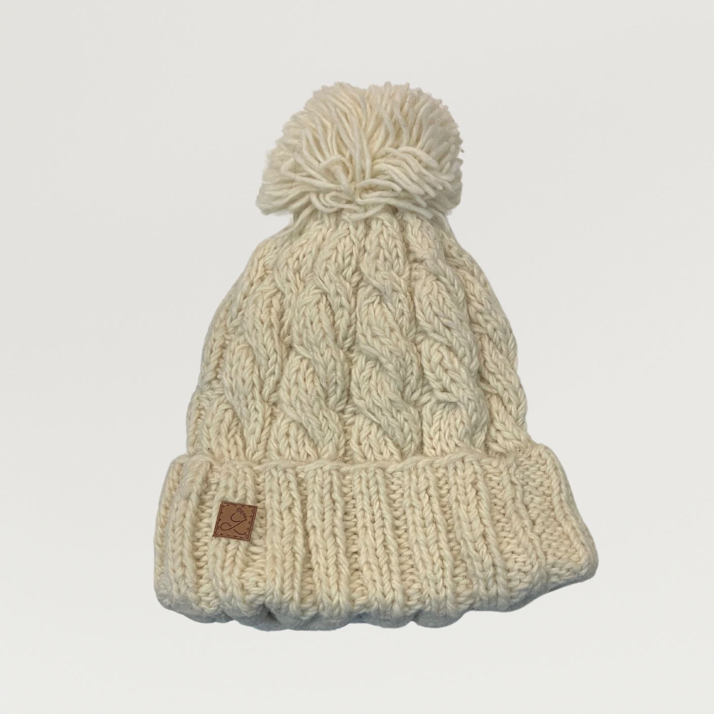 100% Wool Unisex Khemi Beanie Hat Adults & Kids