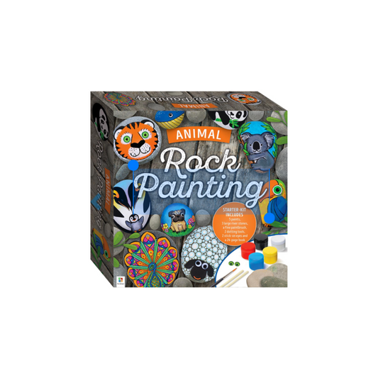 Animal Rock Painting Box Kit - Craft Activity Kit