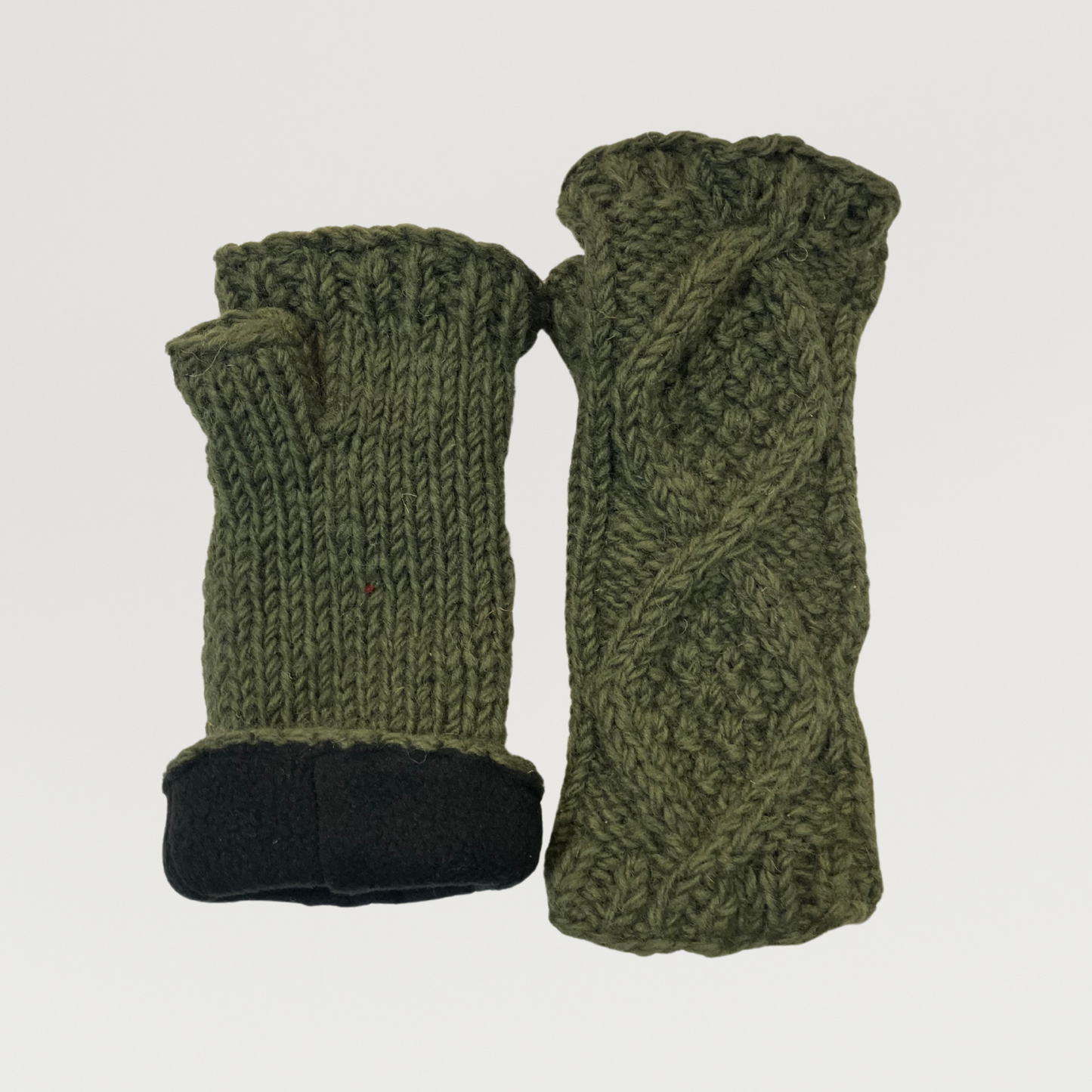 100% Wool Unisex Khemil Hand & Wrist Warmers