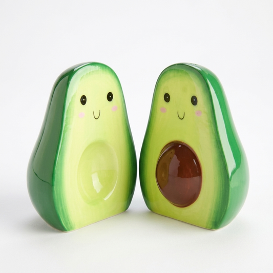 Salt & pepper shakers Avocado