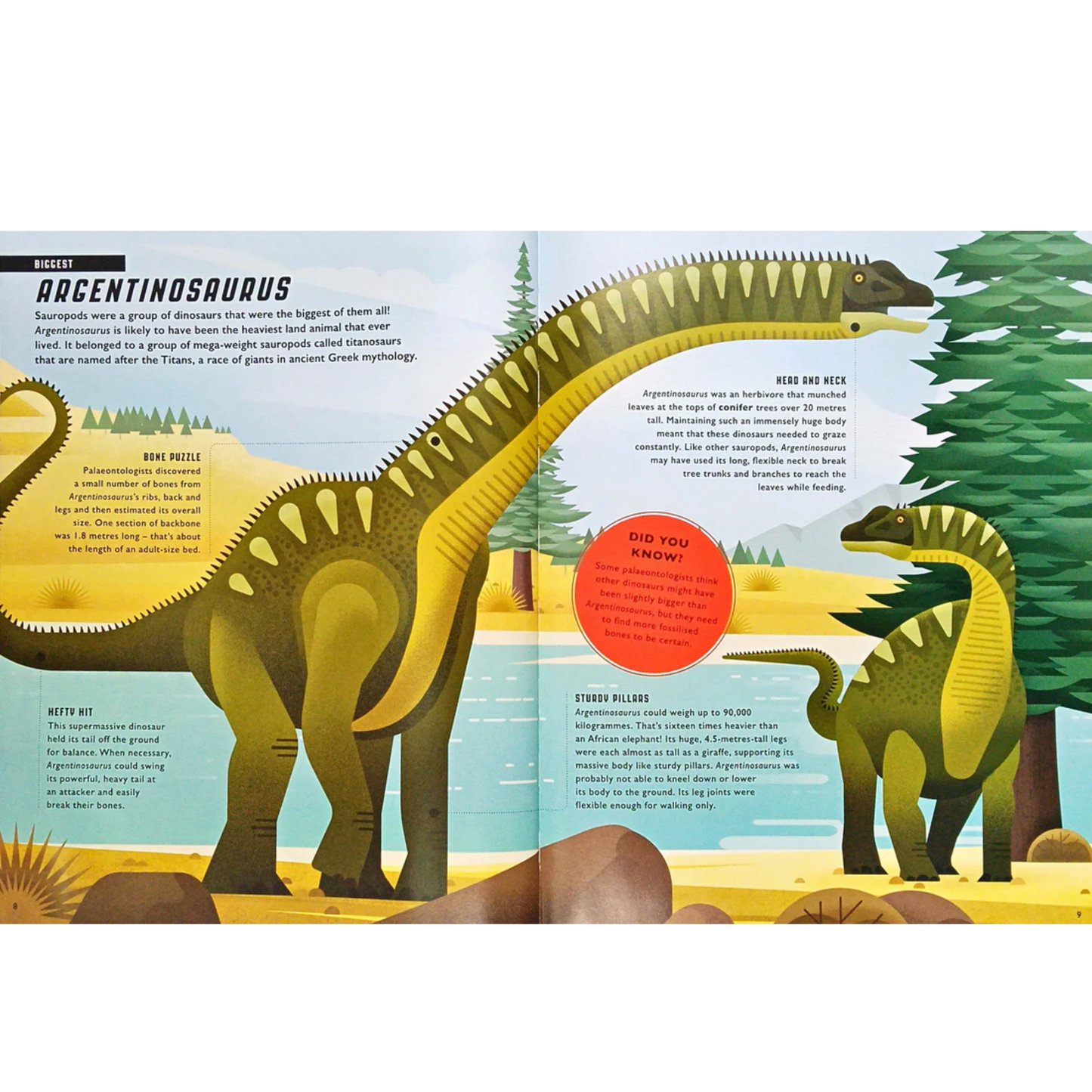 World of Dinosaurs Hardcover Picture Book