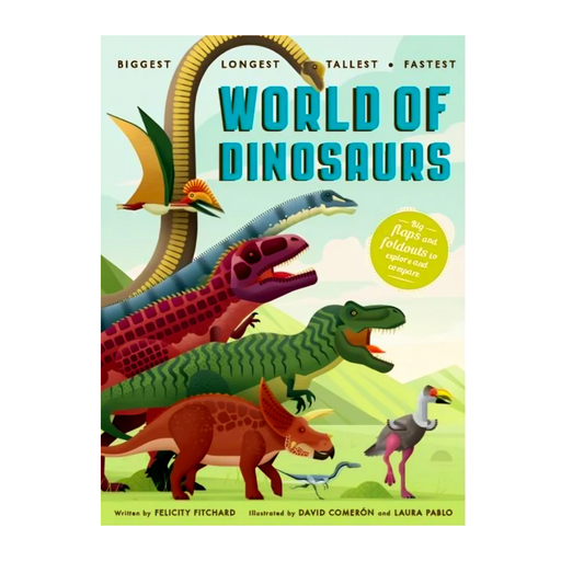 World of Dinosaurs Hardcover Picture Book