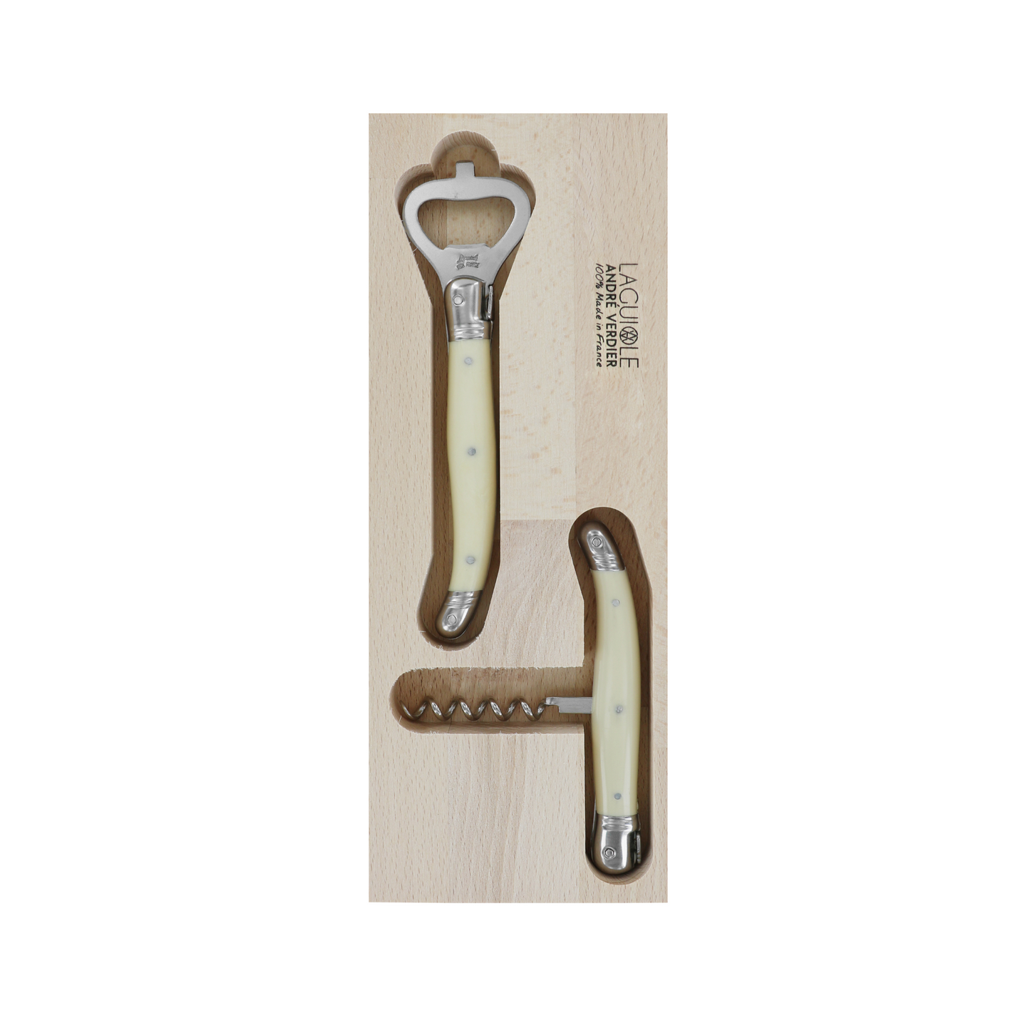 Andre Verdier Debutant Apero 2pcs Set Corkscrew & Bottle Opener