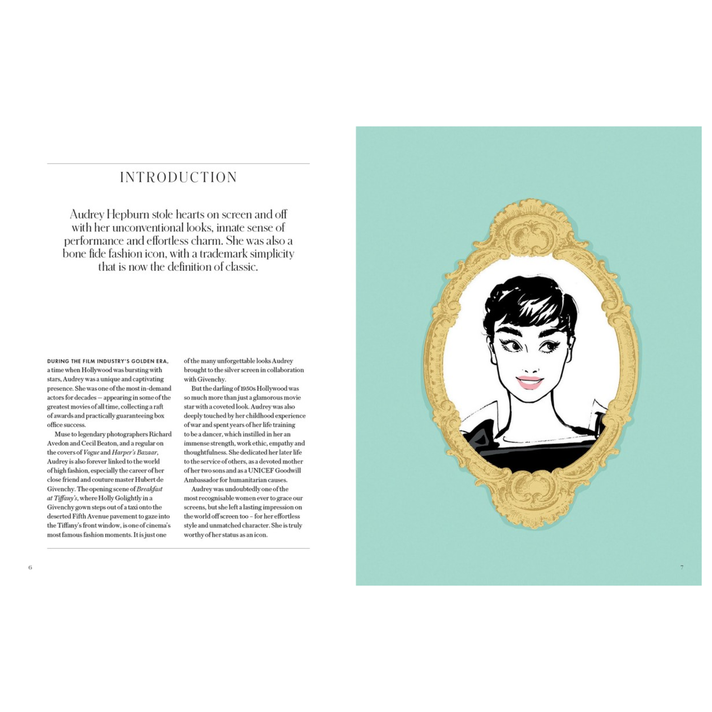 Audrey Hepburn: The Illustrated World of a Fashion Icon Book
