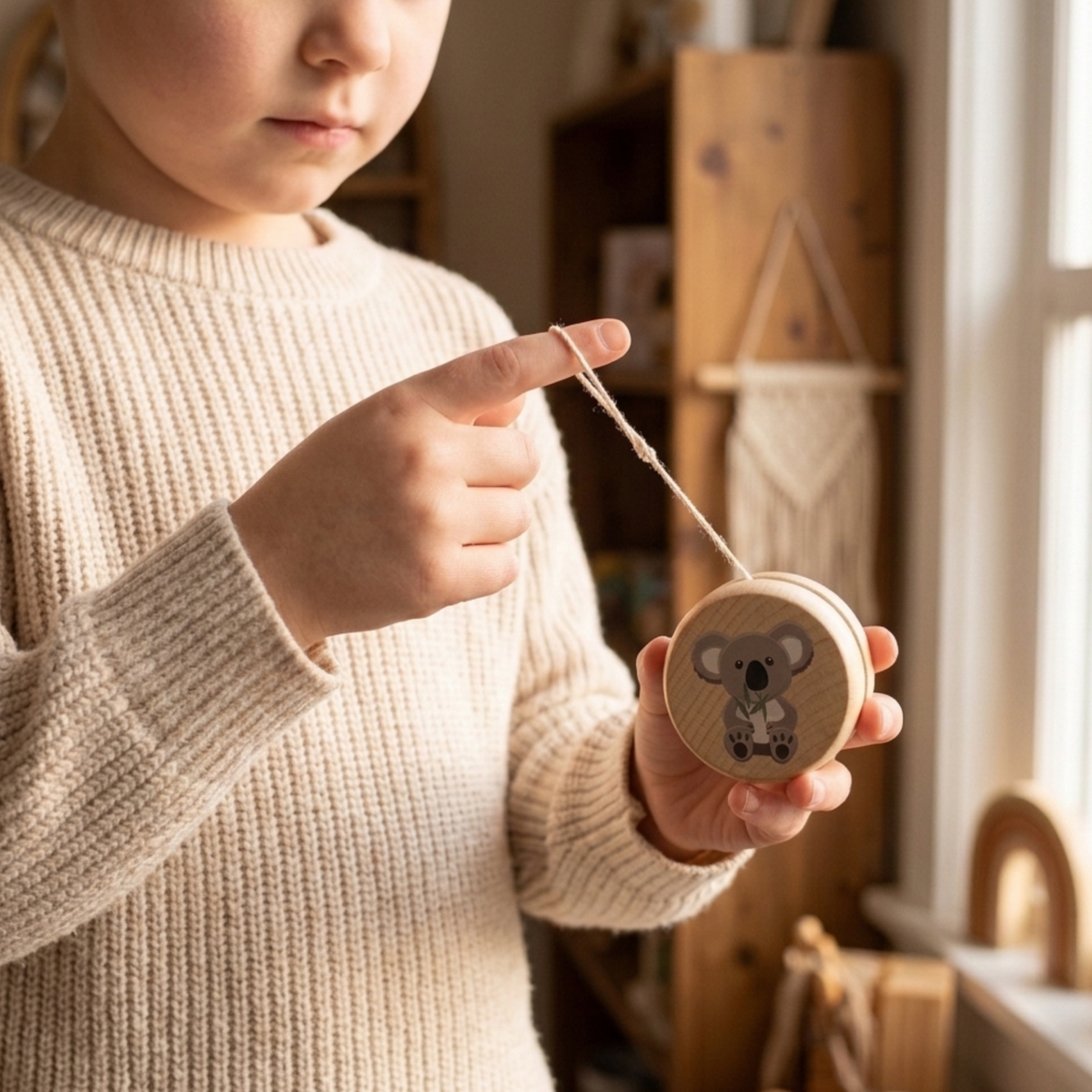 Toys | Aussie Animals Wooden Yo-Yo Toy