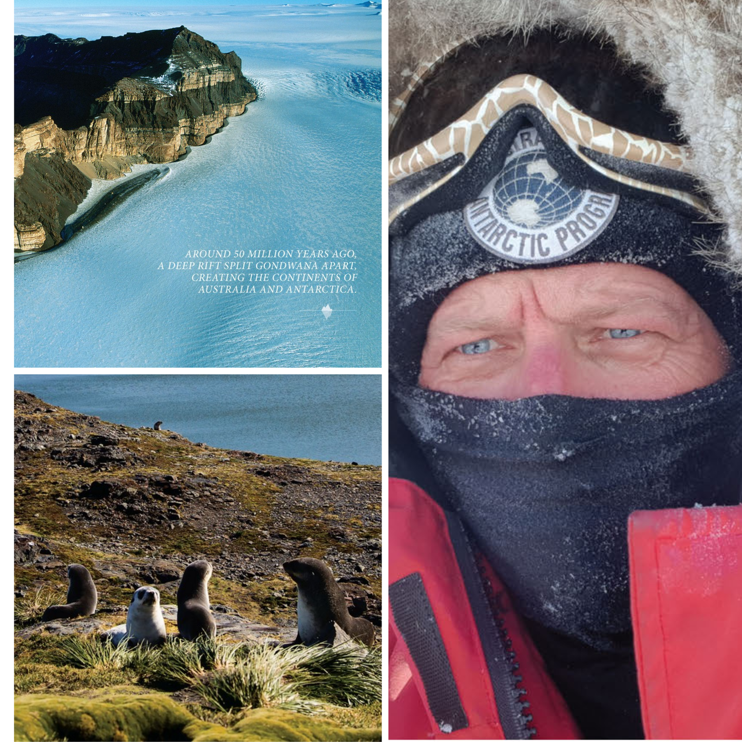 Australian Geographic Antarctica Hardcover Book