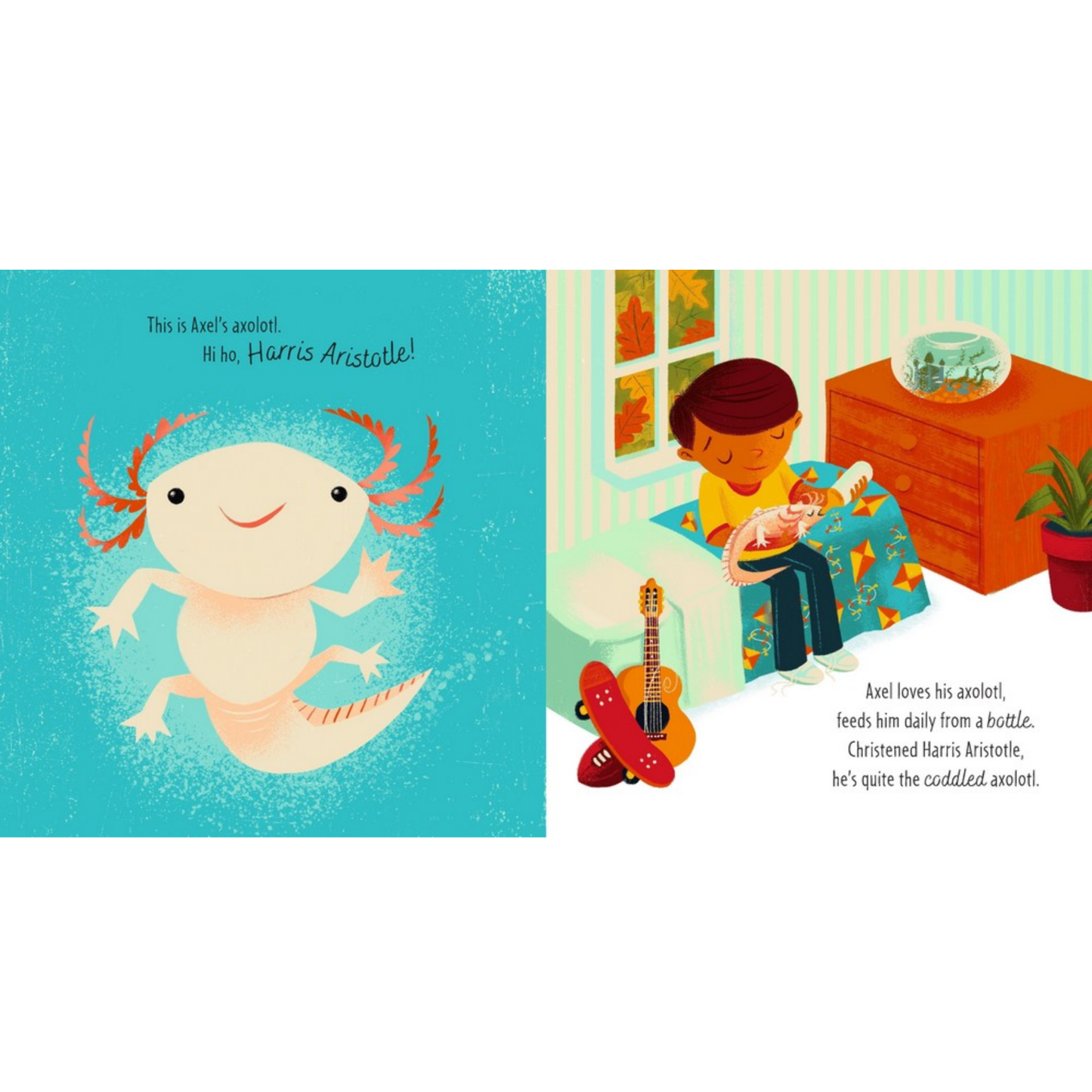Little Axel's Axolotl Picture Book