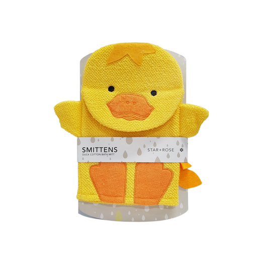 Baby Bath Mitt - Duck