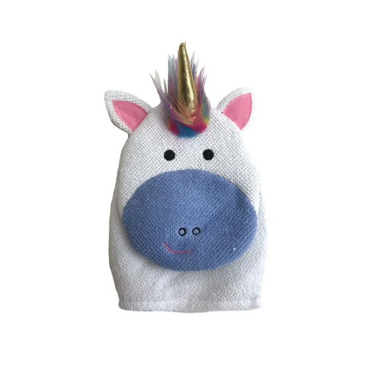 Baby Bath Mitt - Unicorn