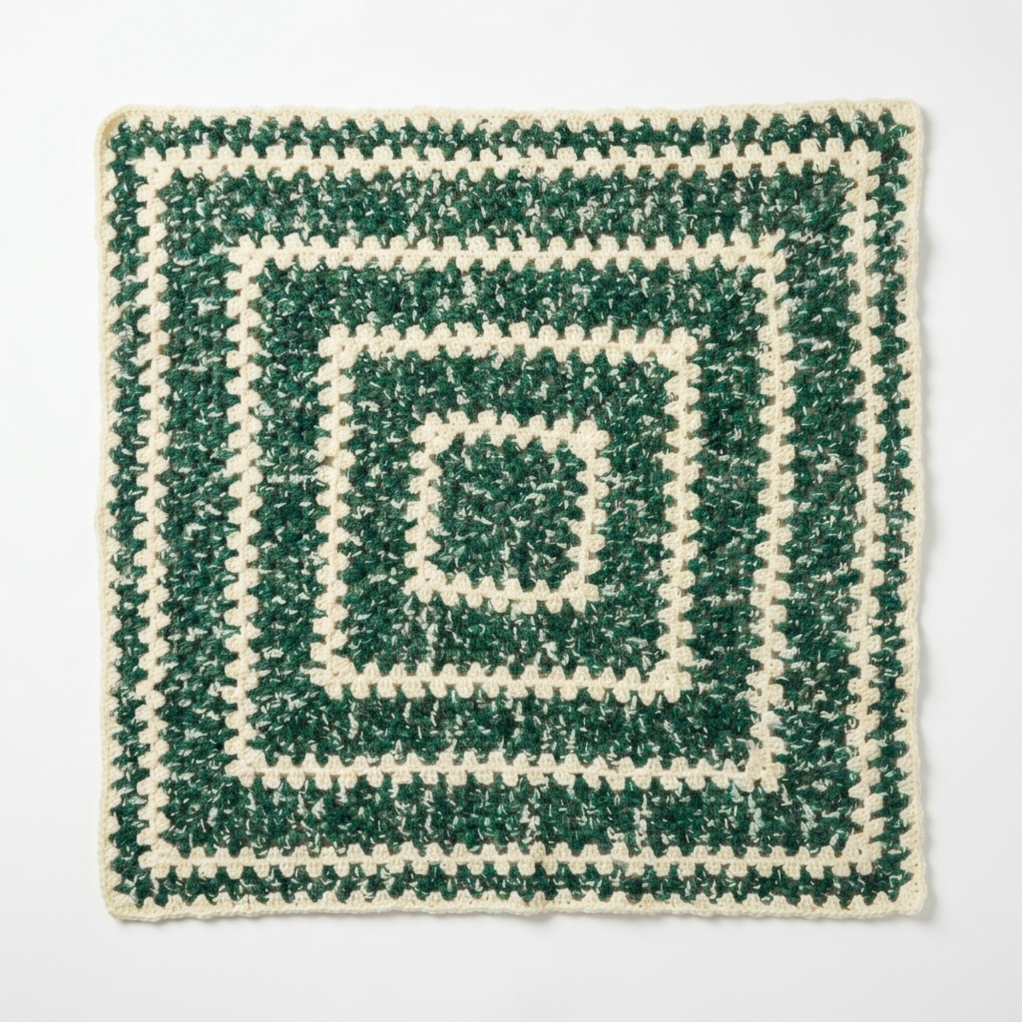 Local Daylesford Baby Blanket - Green & Cream