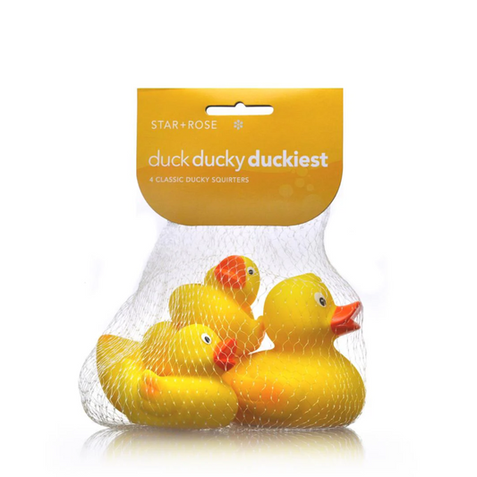 Rubber Duck Squirter Set (4 Pack)