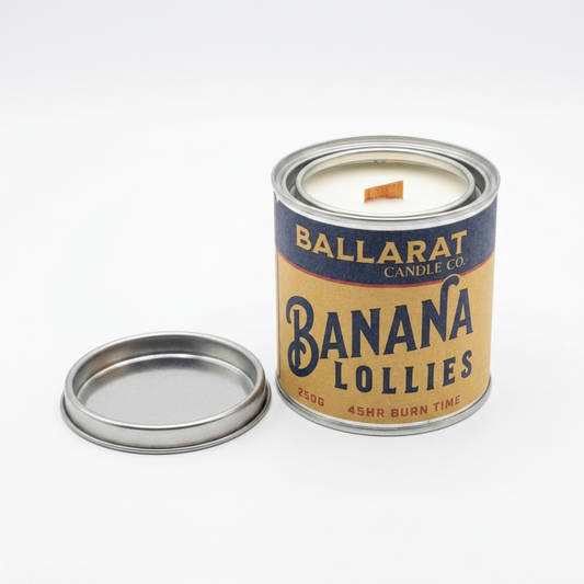 Bannana Lollies Tin Candle, 120g