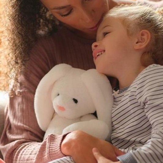 Charlie Bear Bunny White - Medium