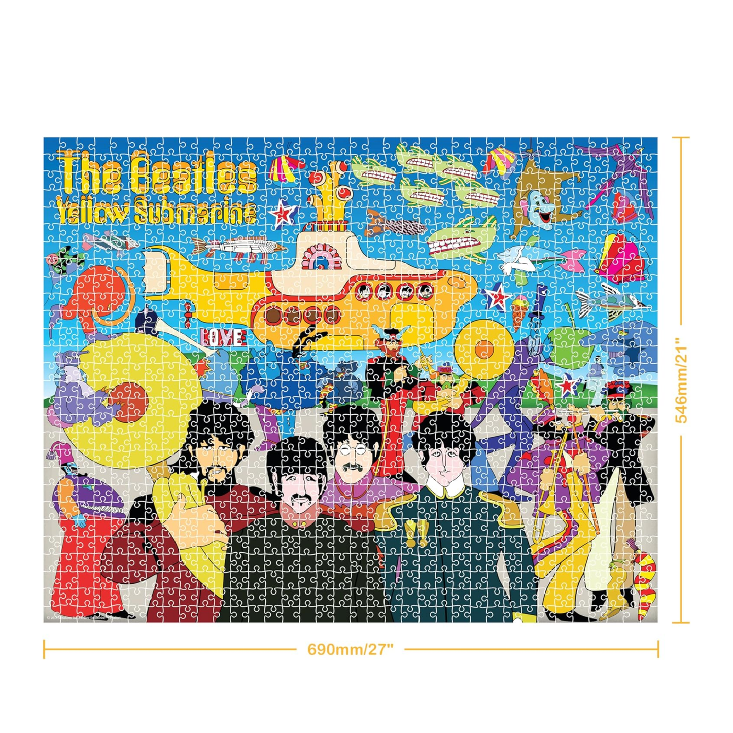 The Beatles 1000 piece Jigsaw Puzzle