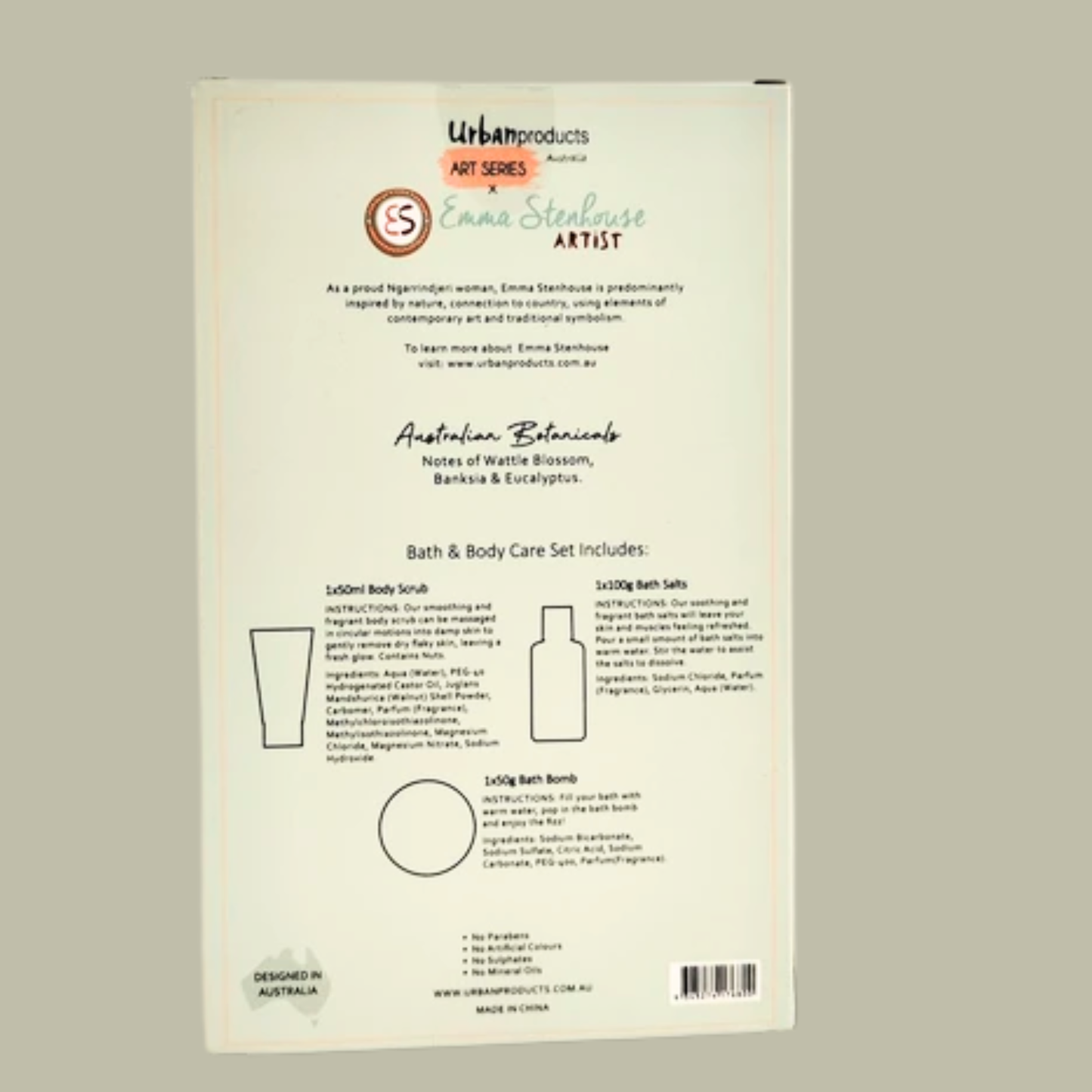 Bath & Body Gift Set, 3 pcs