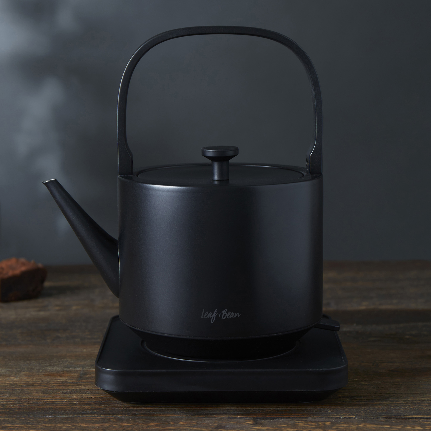 Leaf & Bean Black Electric Kettle 600ml