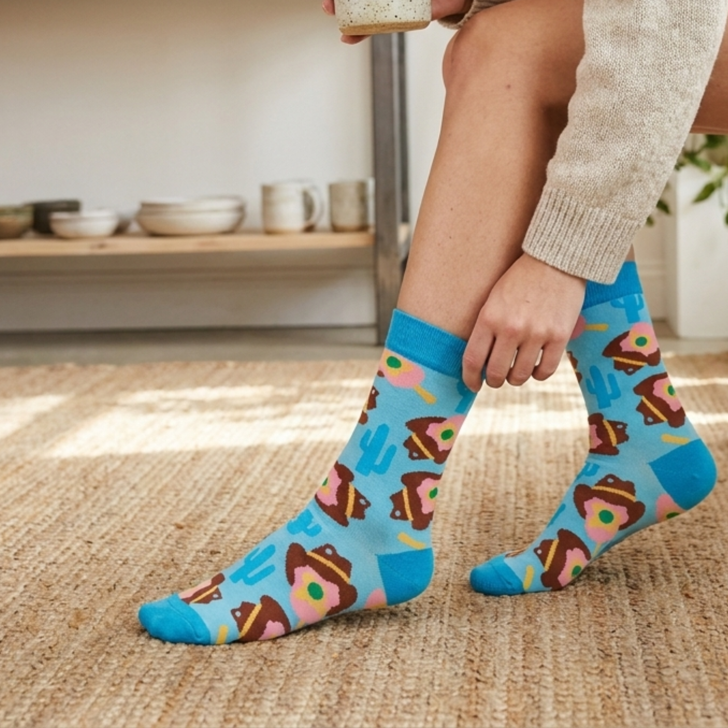 Unisex Bubble O Bill Socks