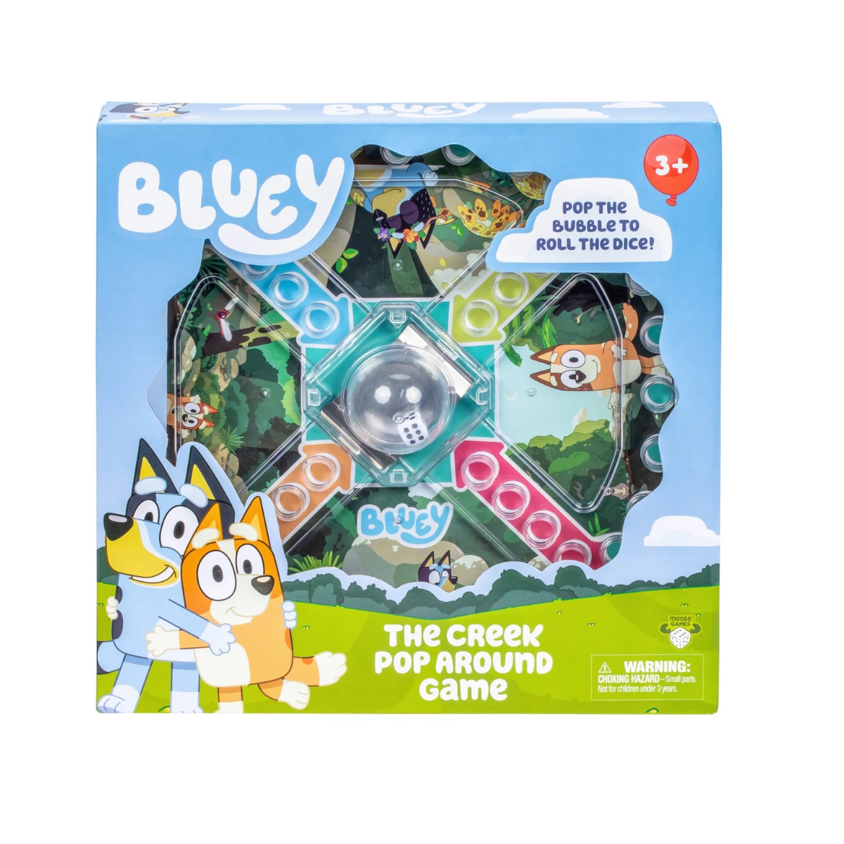 Bluey 'The Creek Pop Around' family board game