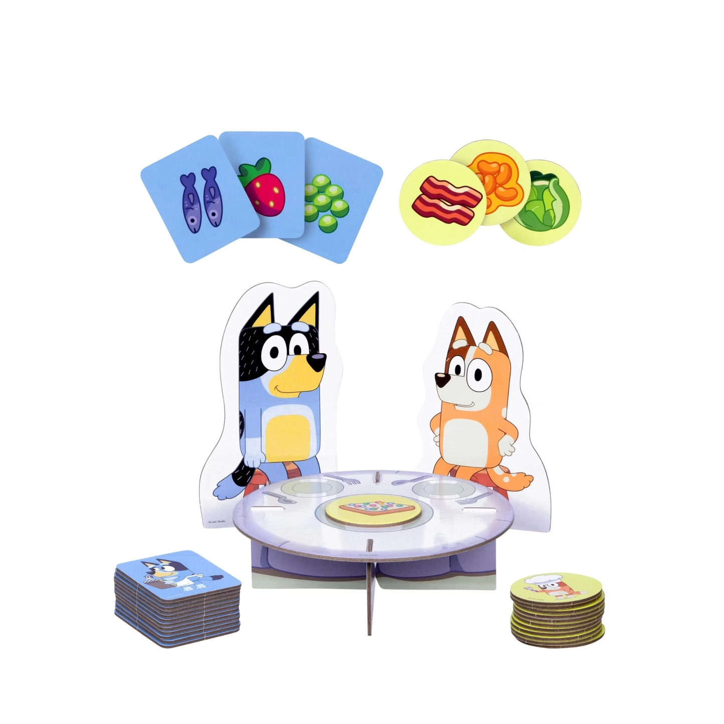 Bluey Fancy Restaurant Matching Game
