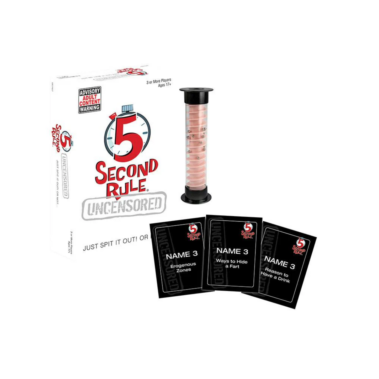 5 Second Rule Uncensored Board Game