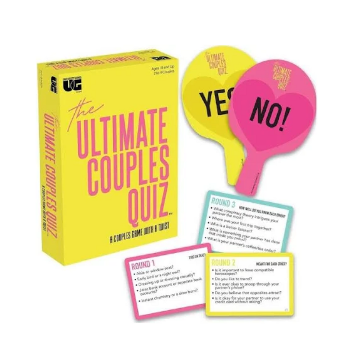 Board Games | The Ultimate Couples Quiz Card Game