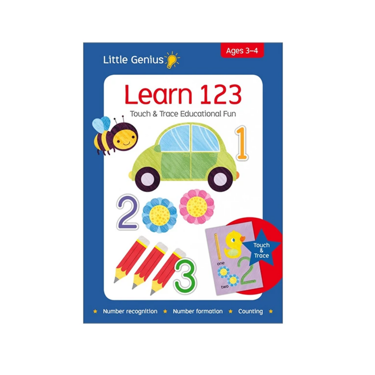 Learn 123 Flash Cards - Little Genius