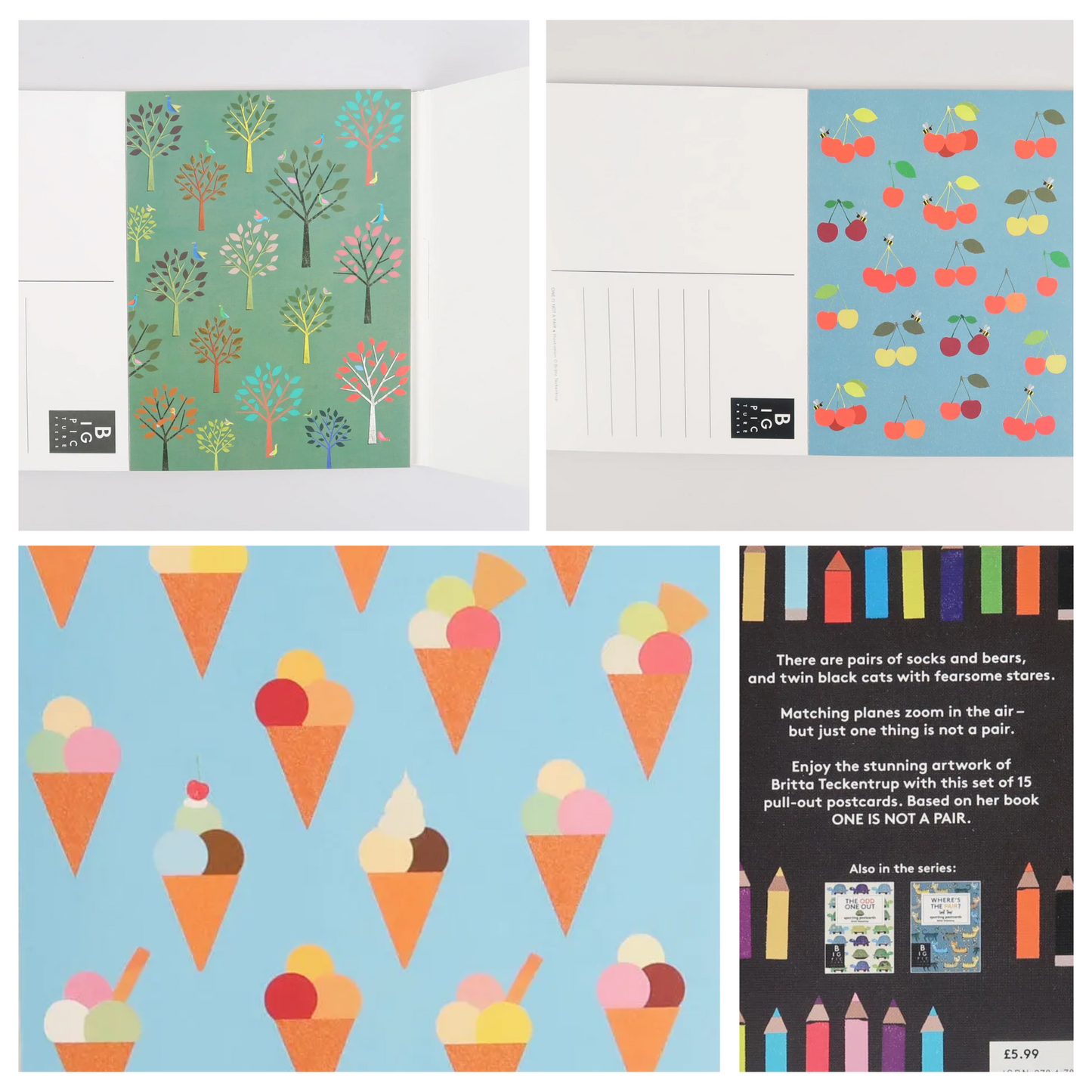 Pullout Postcards: One is Not a Pair