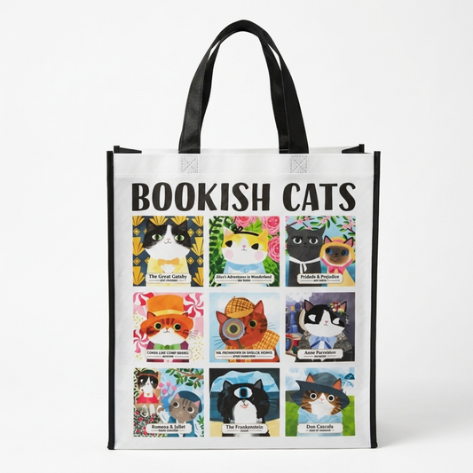 Gifts - Bookish Cats Reusable Bag