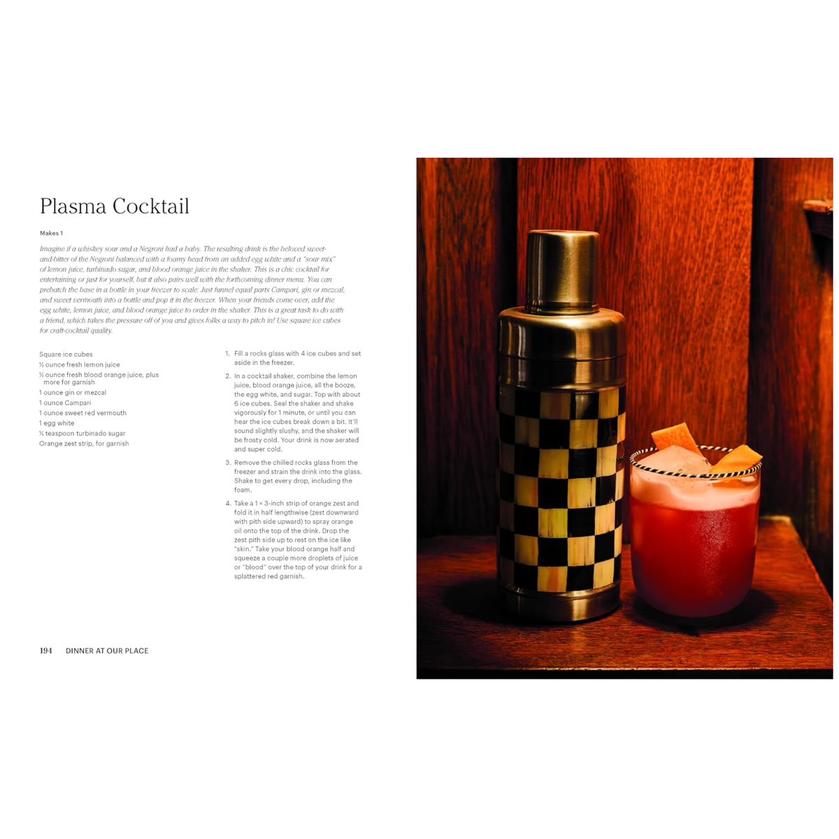 Dinner at Our Place Cookbook