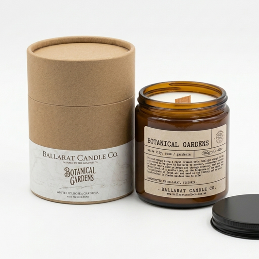 Botanical Gardens Large Candle Jar + Gift Box, 380g