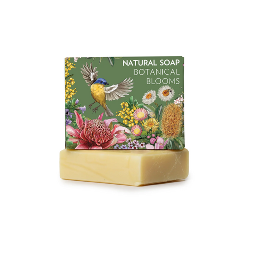 Australian Natural Wrapped Soap Botanical Blooms ,130g