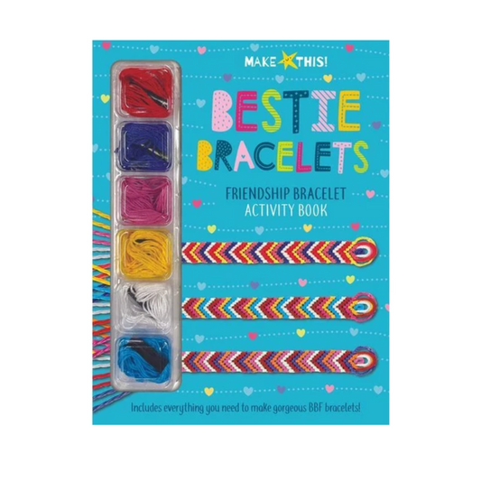 Bestie Bracelets Friendship Bracelet Activity Book