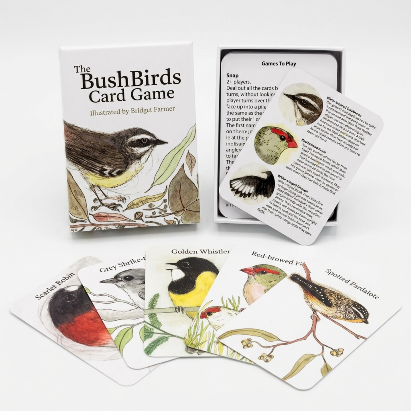 Playing Cards - Australian Bush Bird Card Games
