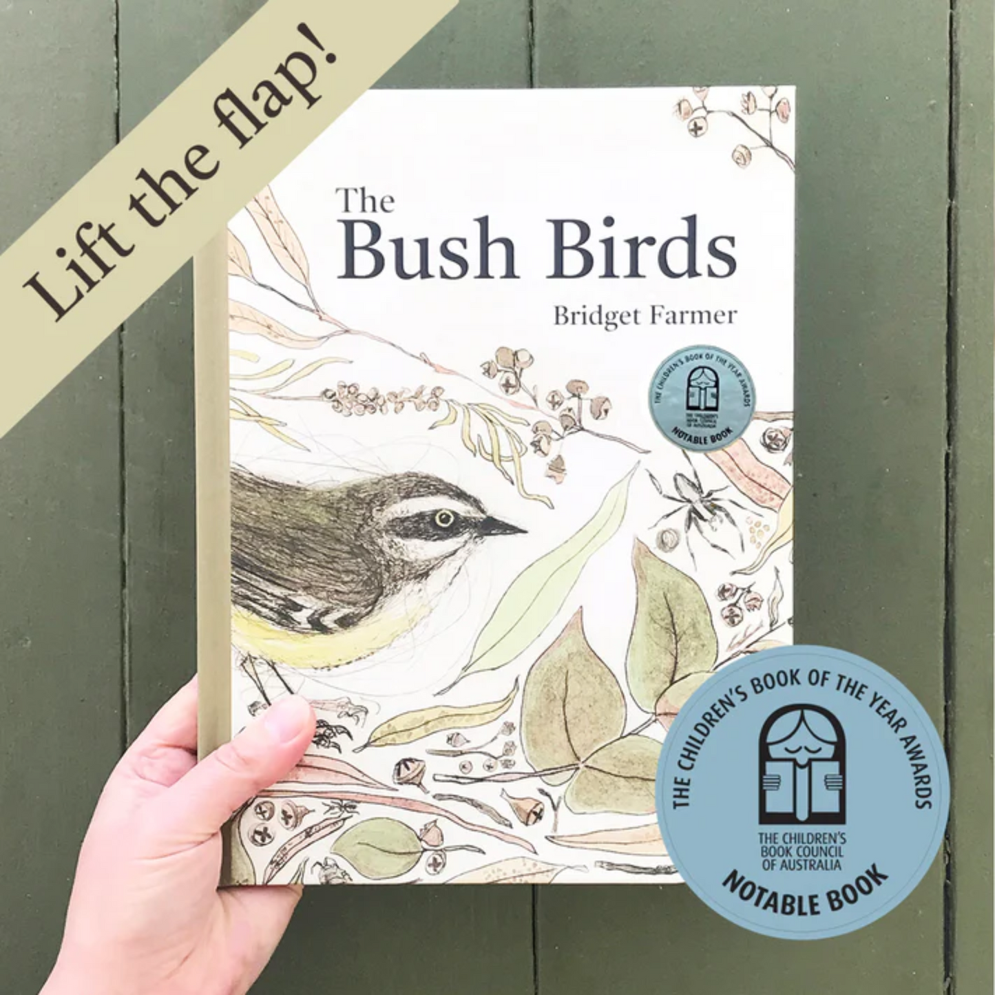 The Bush Birds Hardcover Picture Book by Bridget Farmer