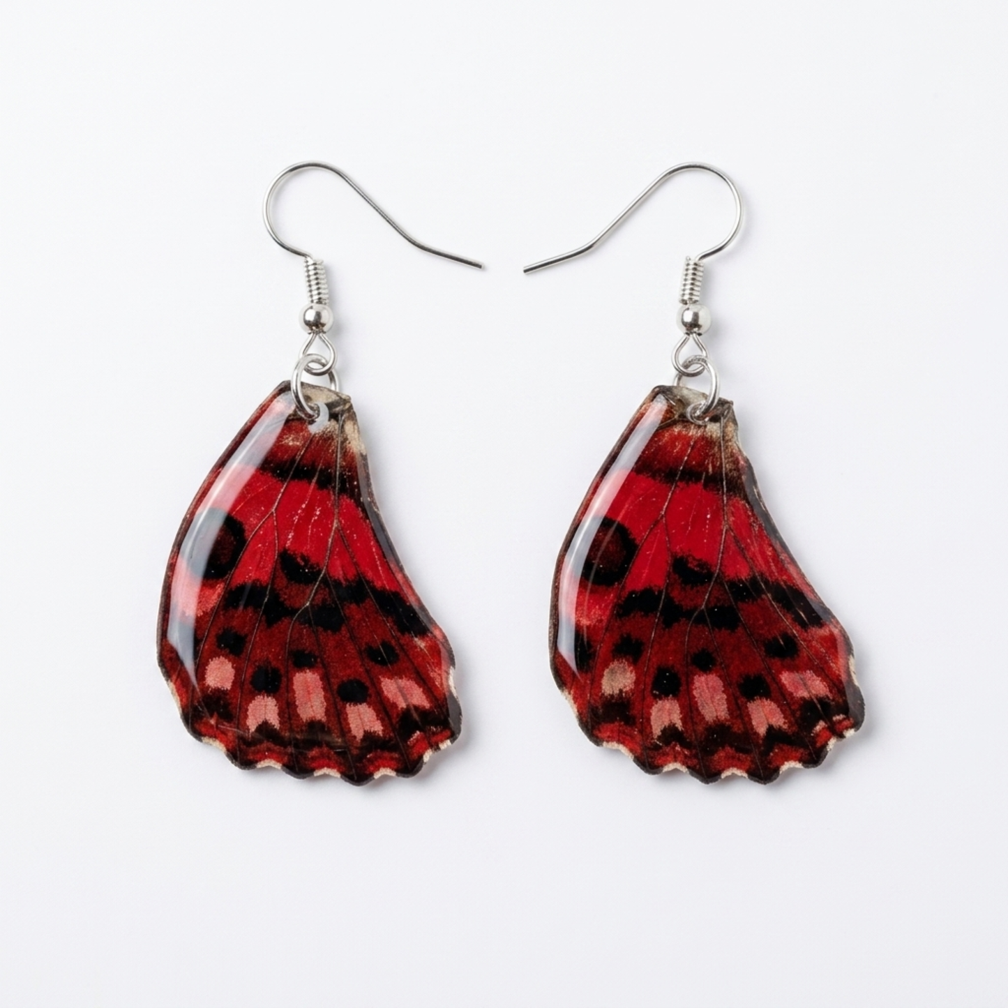 Handmade Butterfly Resin Earrings