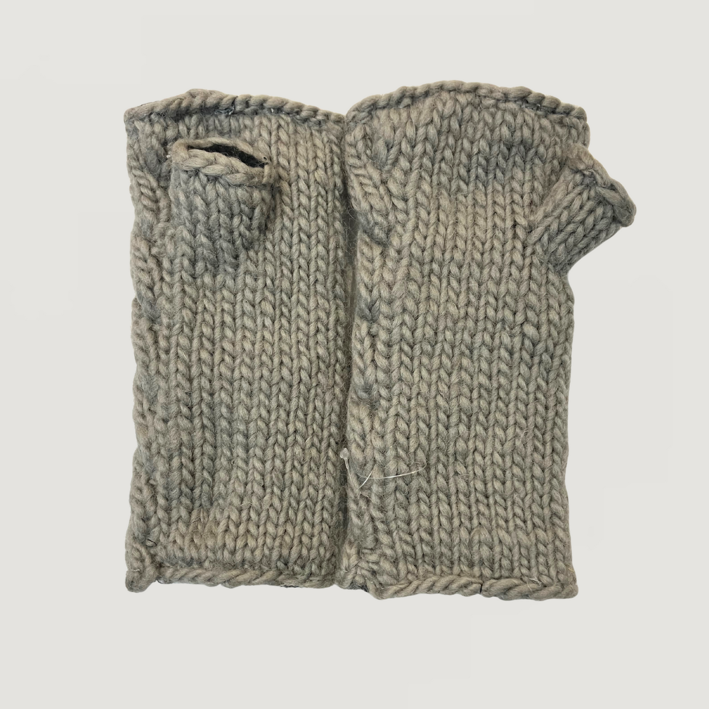100% Wool Unisex Cable Hand & Wrist Warmers