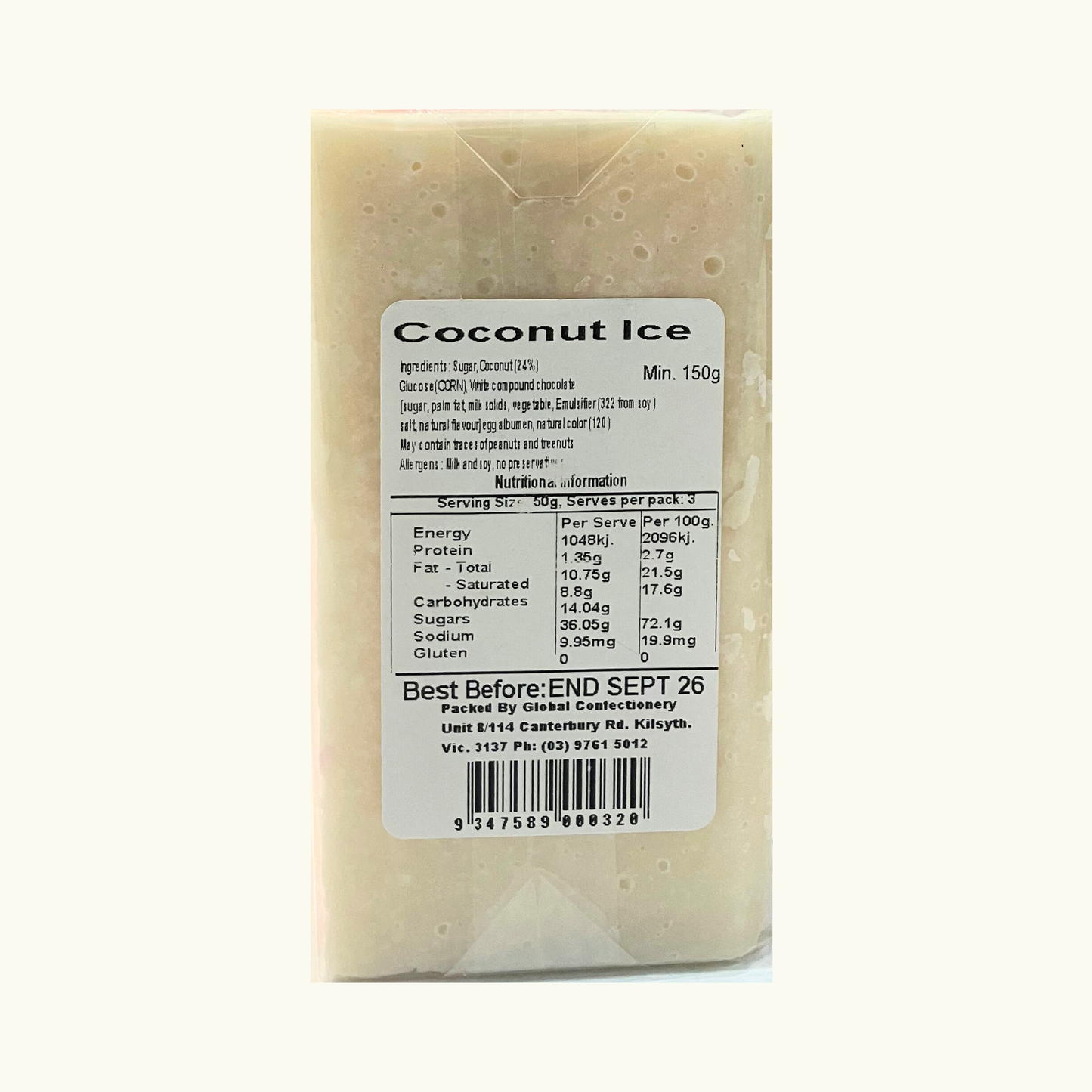 Coconut Ice Fudge 150g