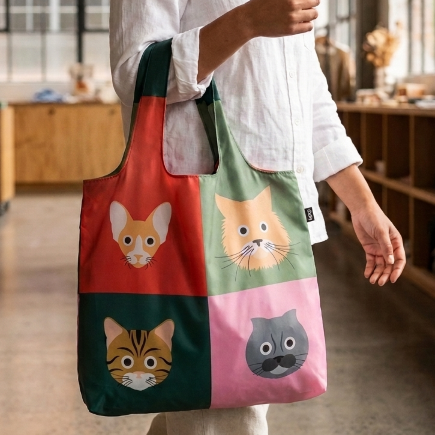 Gifts - Cats Shopping Bag - LOQI
