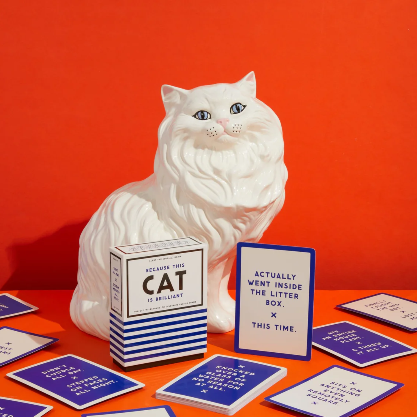 Cat Milestone Cards, 100 cards