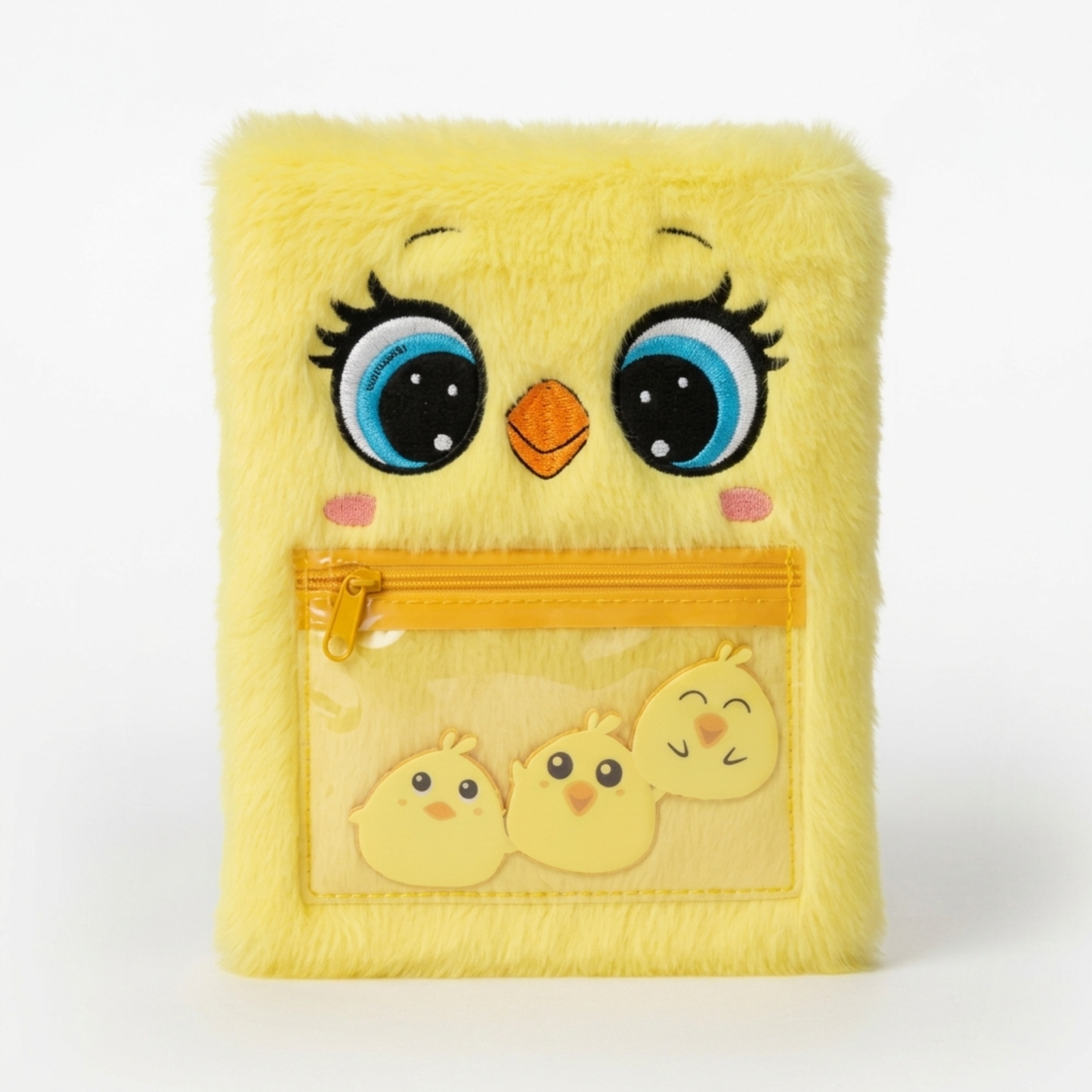 Bunny & Chick Plush Notebook