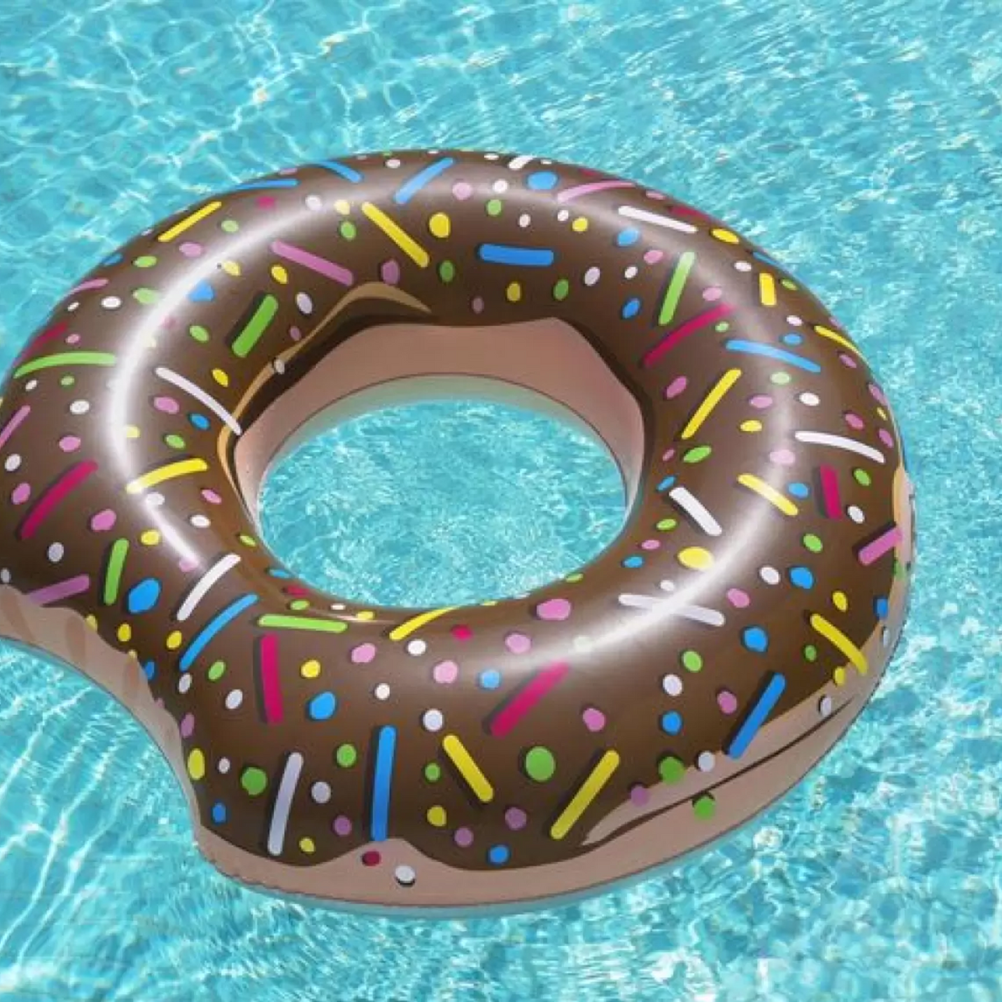 H2o Go Donut Swim Ring Pink & Chocolate