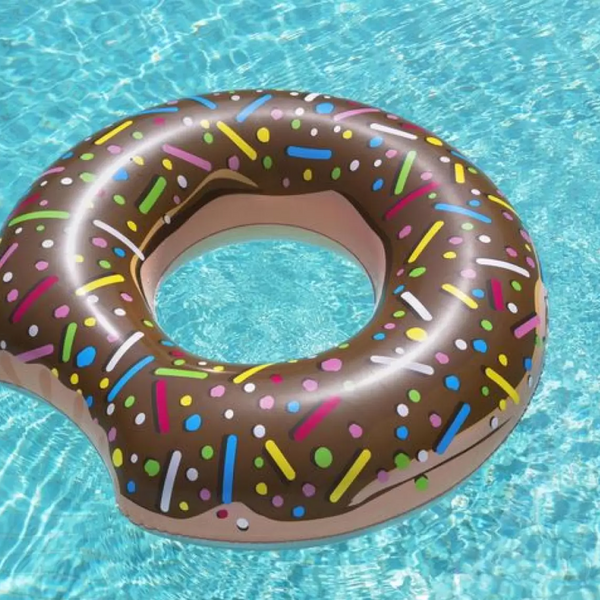 H2o Go Donut Swim Ring Pink & Chocolate