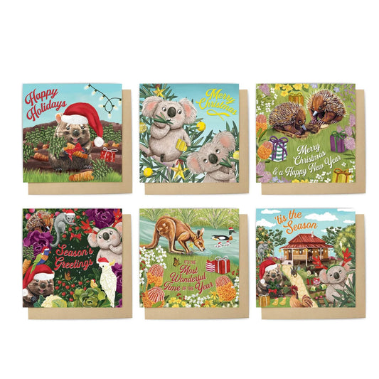 Christmas Card Box Set Garden Giggles