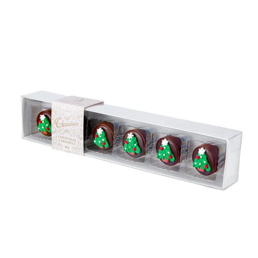 Chocolatier Christmas Caramels 6 Gift Pack 80g